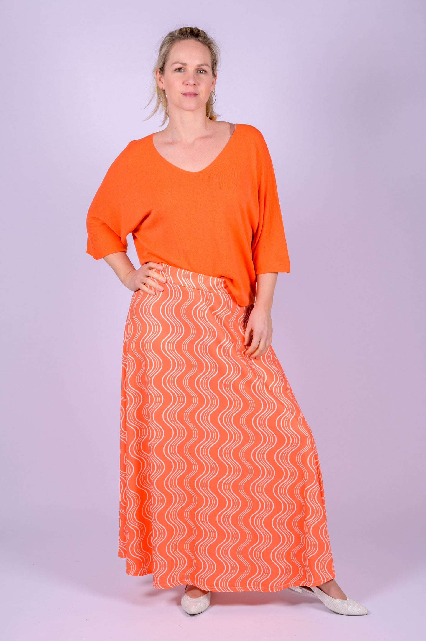 Vrolijke swirl rok