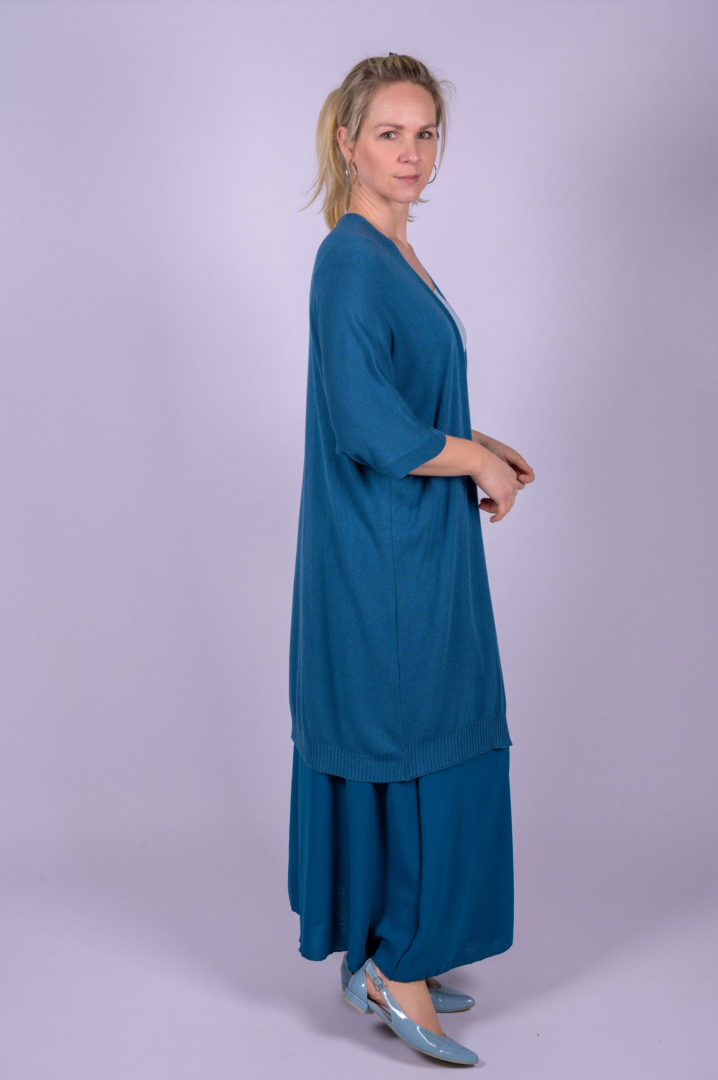 Lange rok met riem