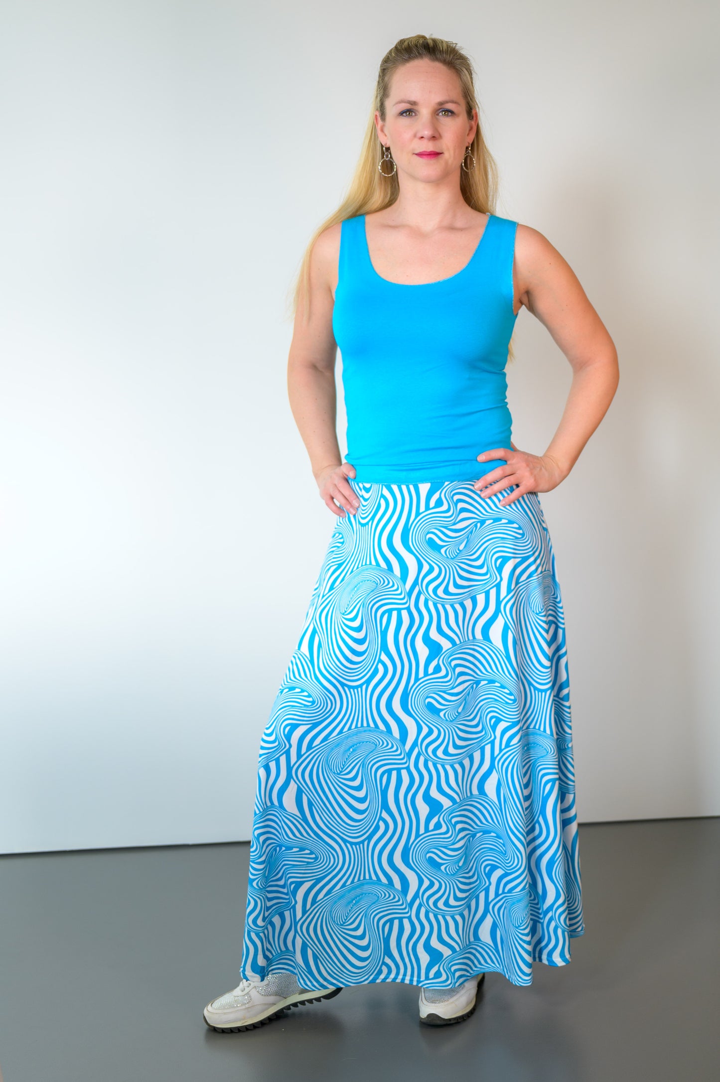 Vrolijke swirl rok