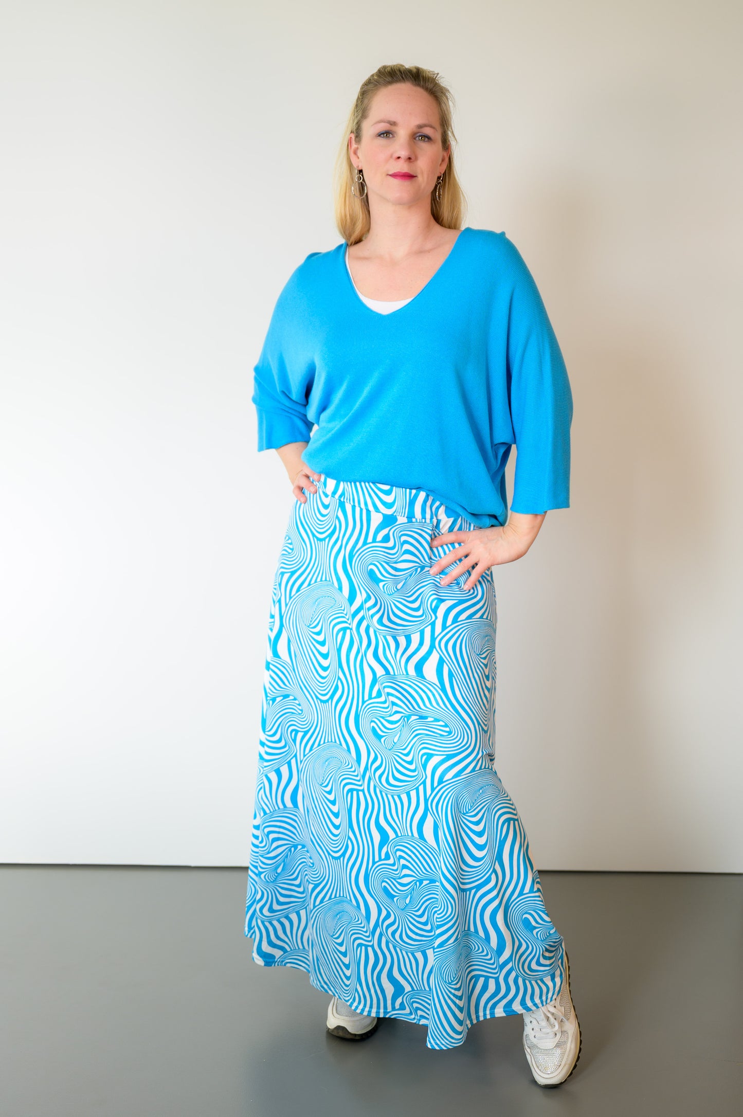 Vrolijke swirl rok