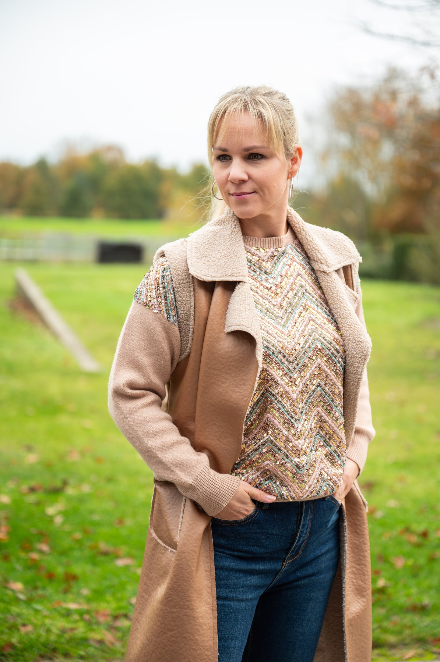 Mouwloos vest