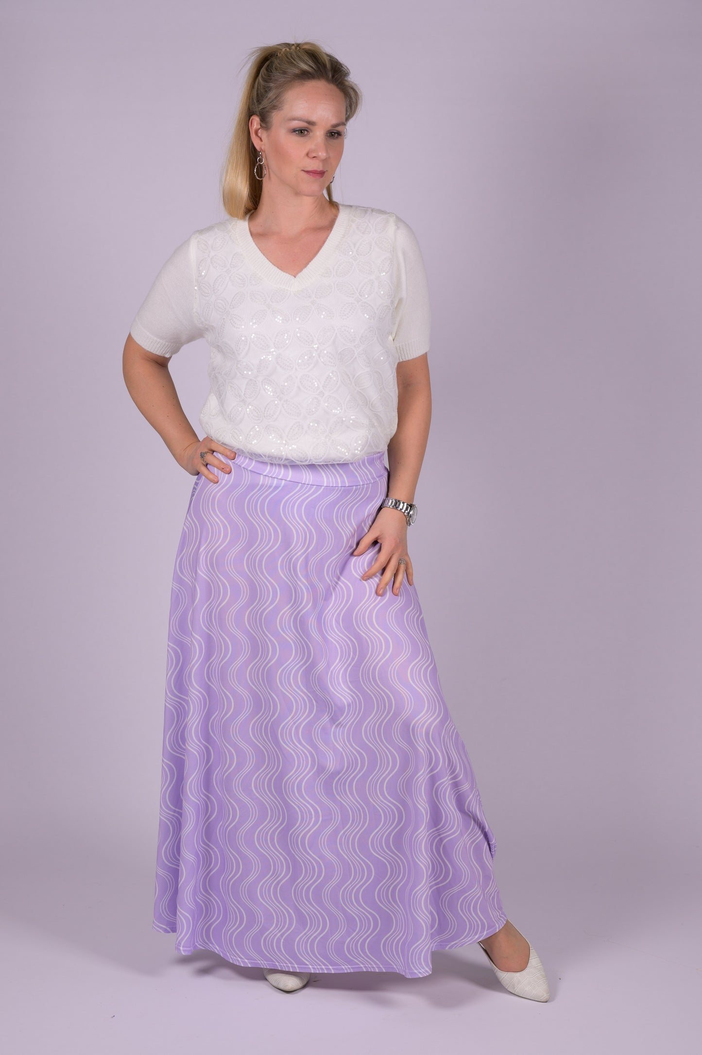 Vrolijke swirl rok