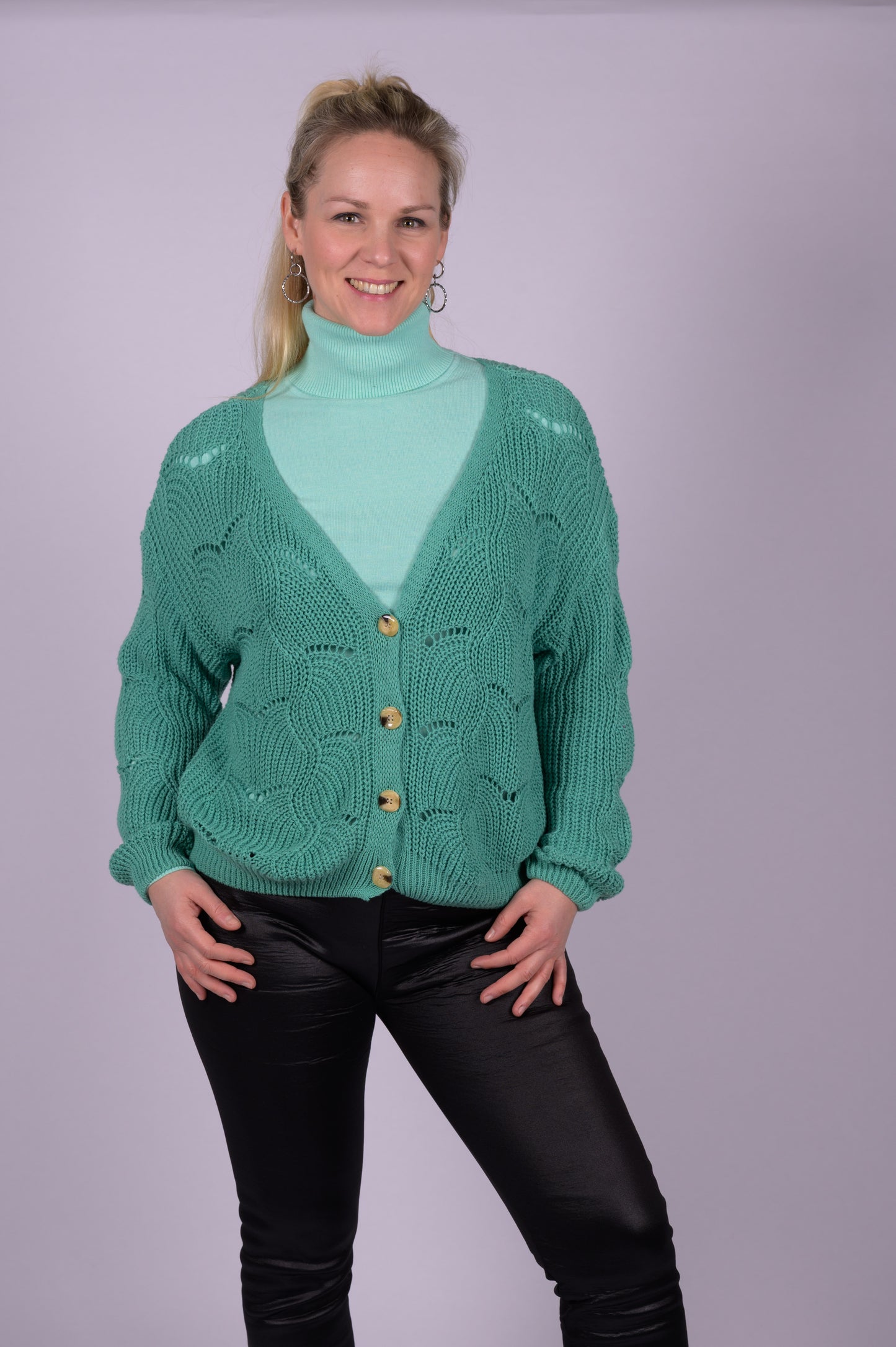 Cardigan gehaakt