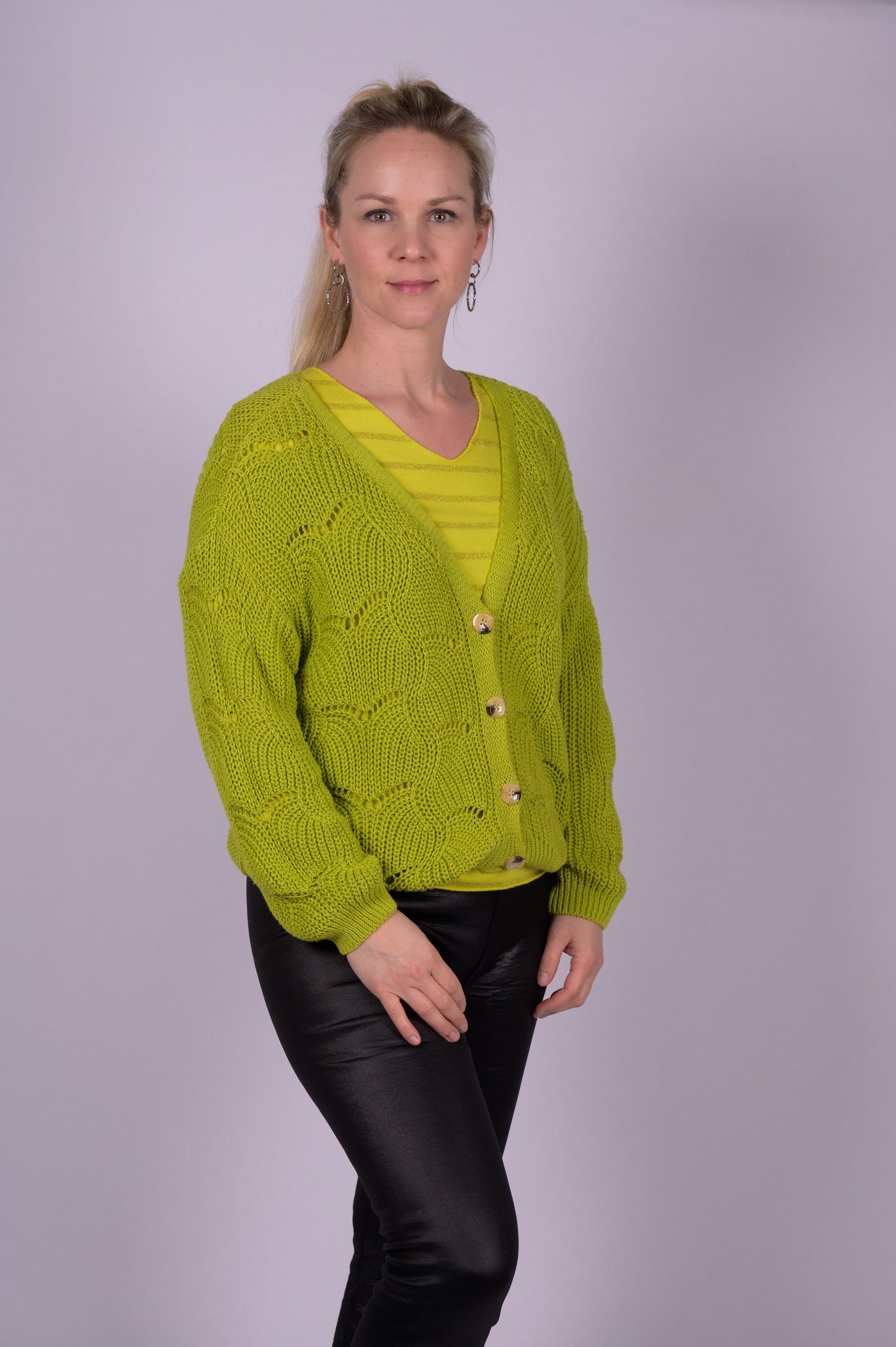 Cardigan gehaakt