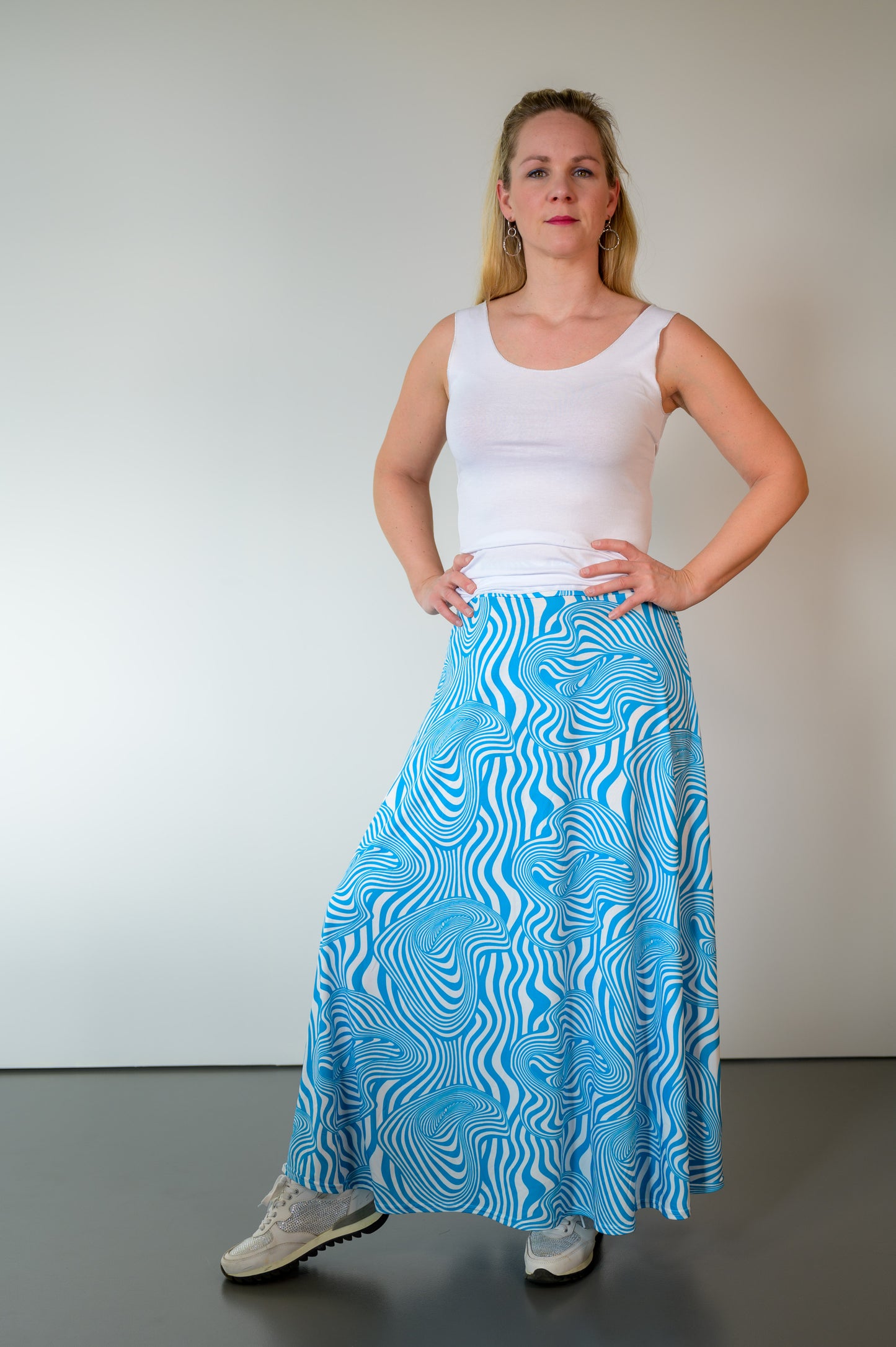 Vrolijke swirl rok