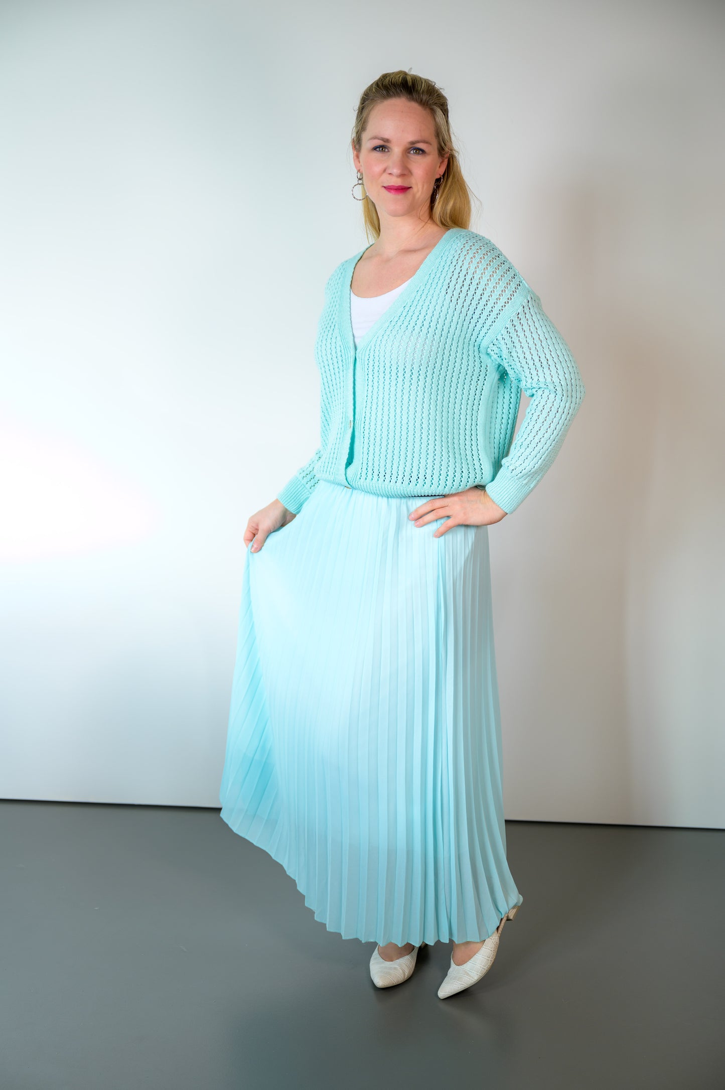 Plissé rok elastische taille