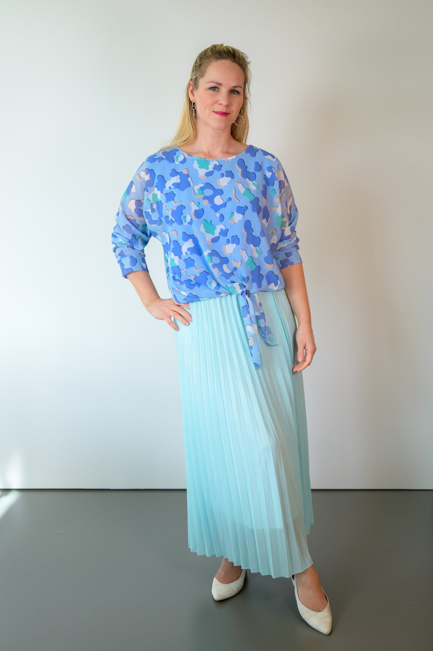Plissé rok elastische taille