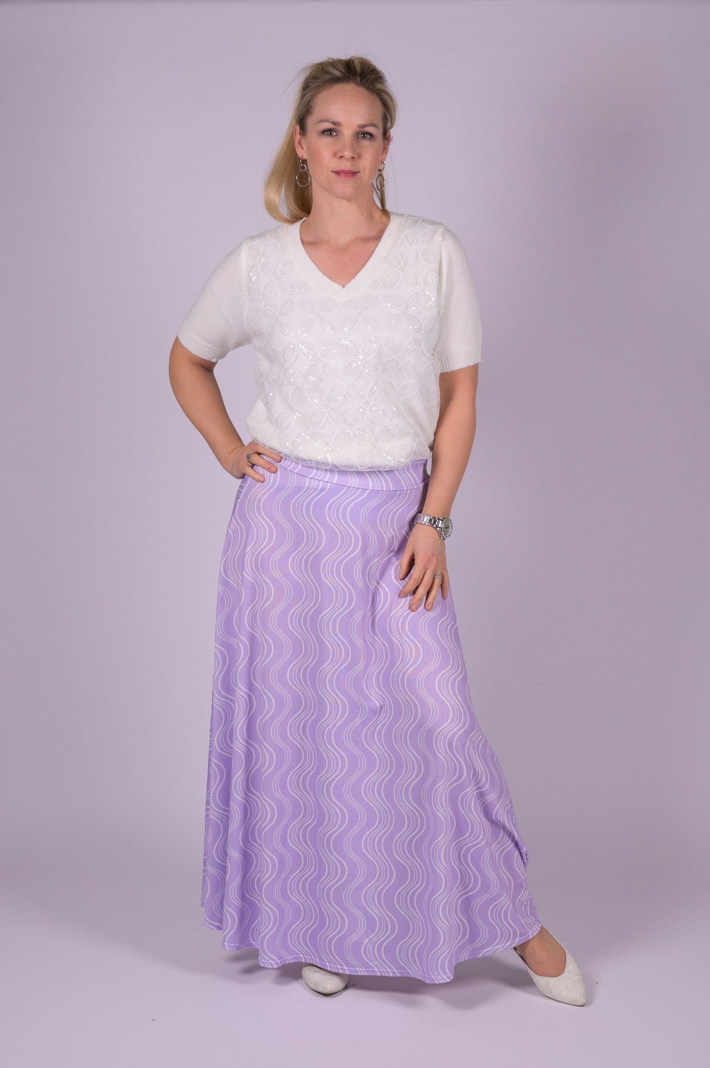 Vrolijke swirl rok